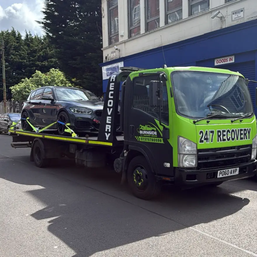 BMW 1 Series recovered by Burnside Recovery in Clydebank